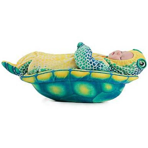 Deluxe Picture Perfect Anne Geddes Sea Turtle Costume Halloween Portraits 0-3M